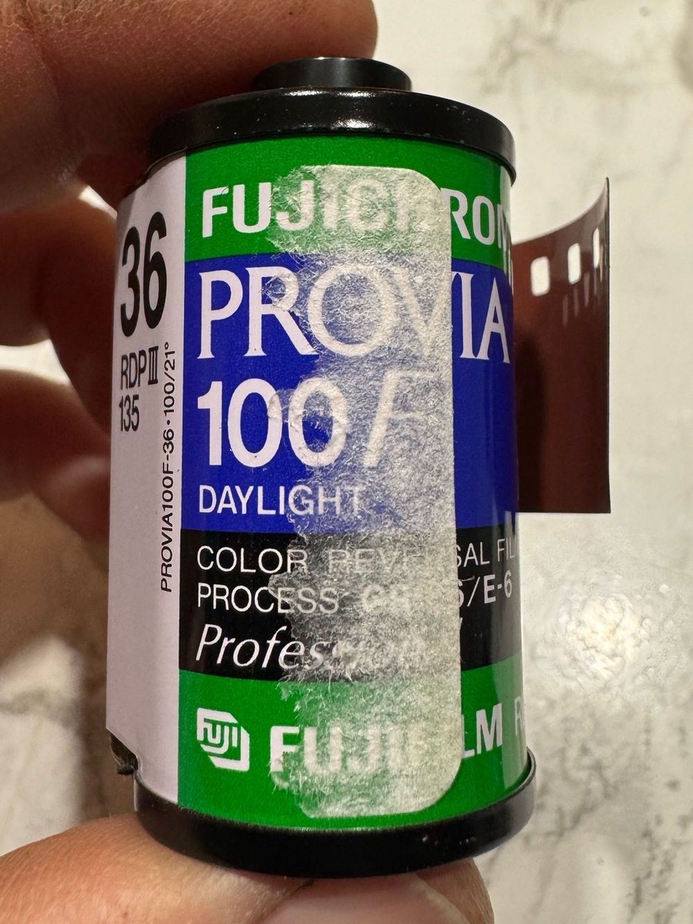 Fujifilm Provia 100F 35mm Slide Film - 36 exposures - EXPIRED